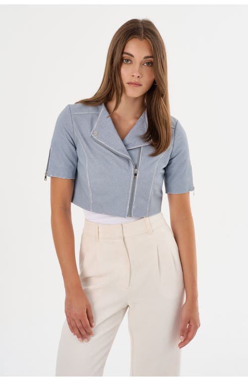Lamarque Kirsi | Cropped Biker Jacket
