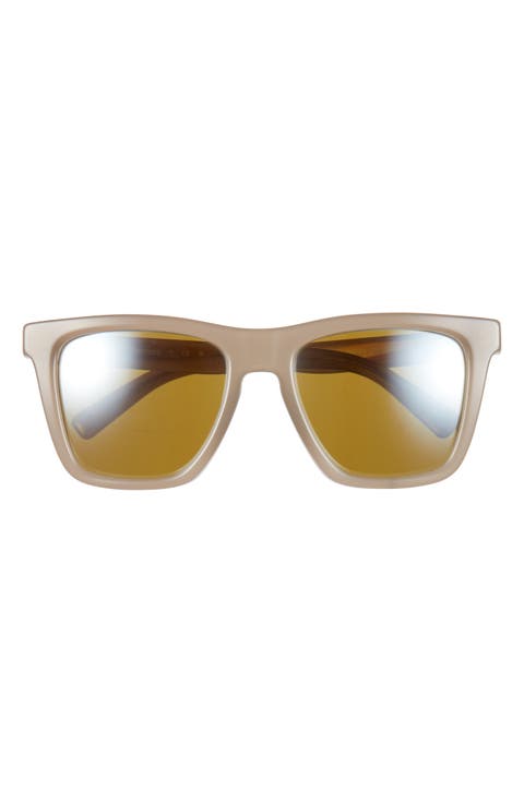 Keramas 54mm Polarized Square Sunglasses