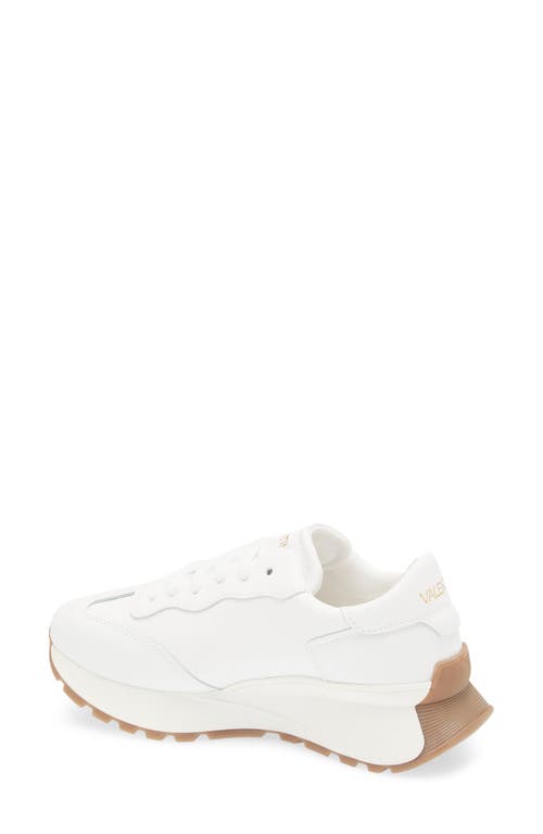 Valentino By Mario Valentino Reginal Sneaker In White