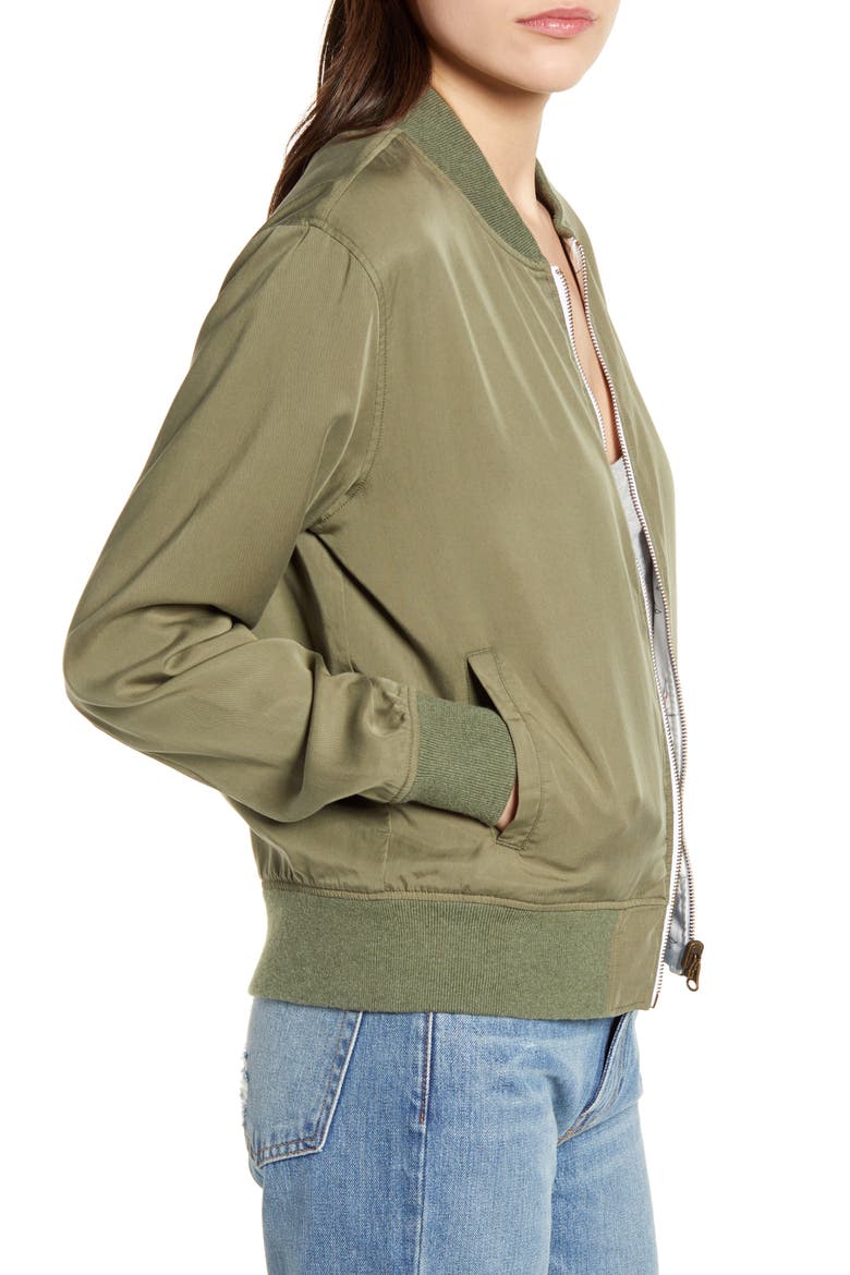 Aloha Reversible Bomber Jacket, Alternate, color, PACIFIC ATOLL
