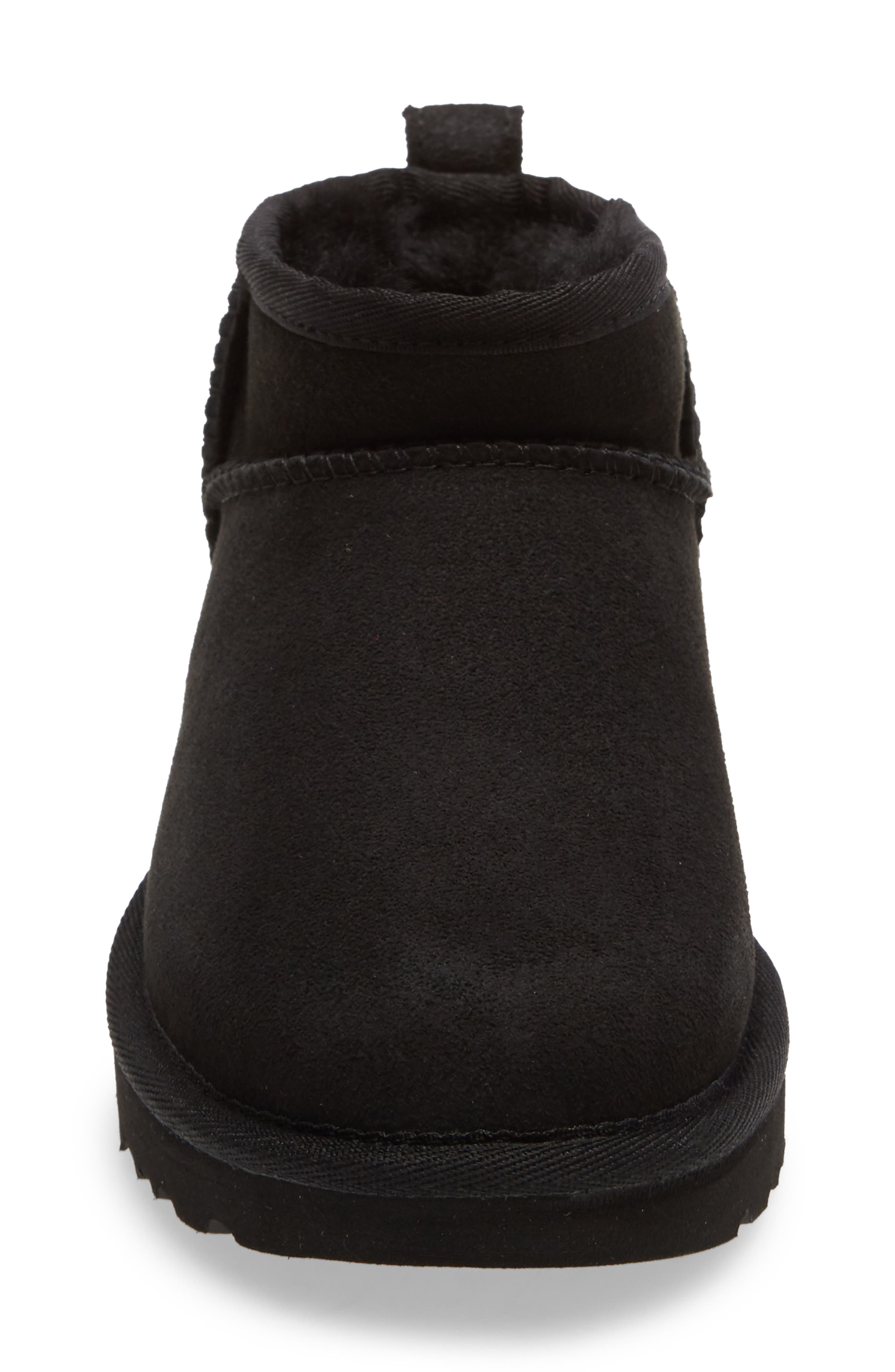 UGG<sup>®</sup> Ultra Mini Classic Boot, Alternate, color, Black Suede