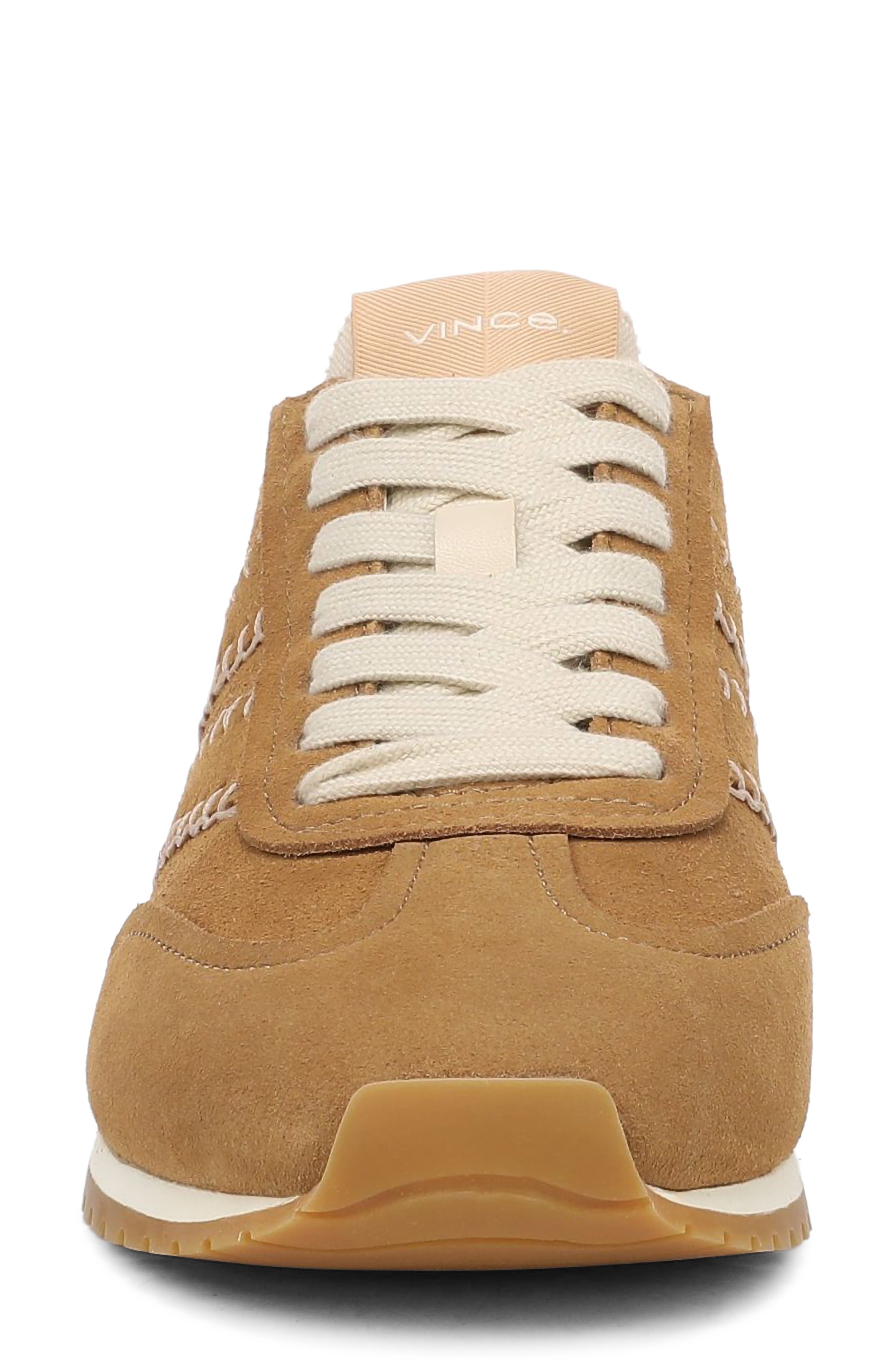 Oasis Runner Sneaker, Alternate, color, HONEY BROWN LEATHER