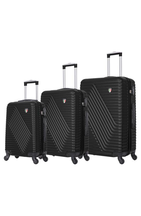 Travola Hardshell 3-Piece Spinner Luggage Set