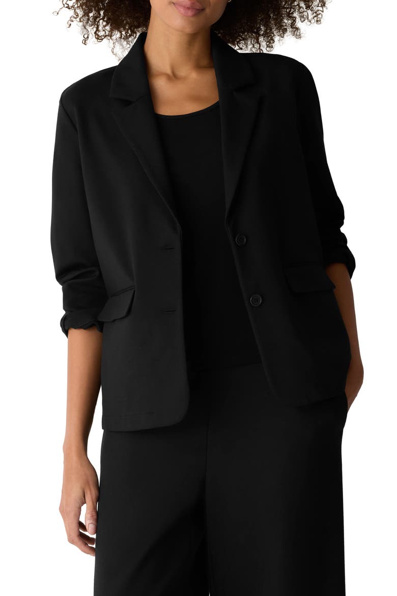 Easy Blazer, Main, color, BLACK