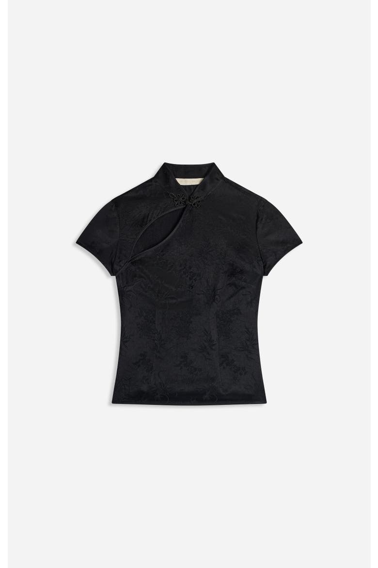Asymmetric Top, Alternate, color, Noir