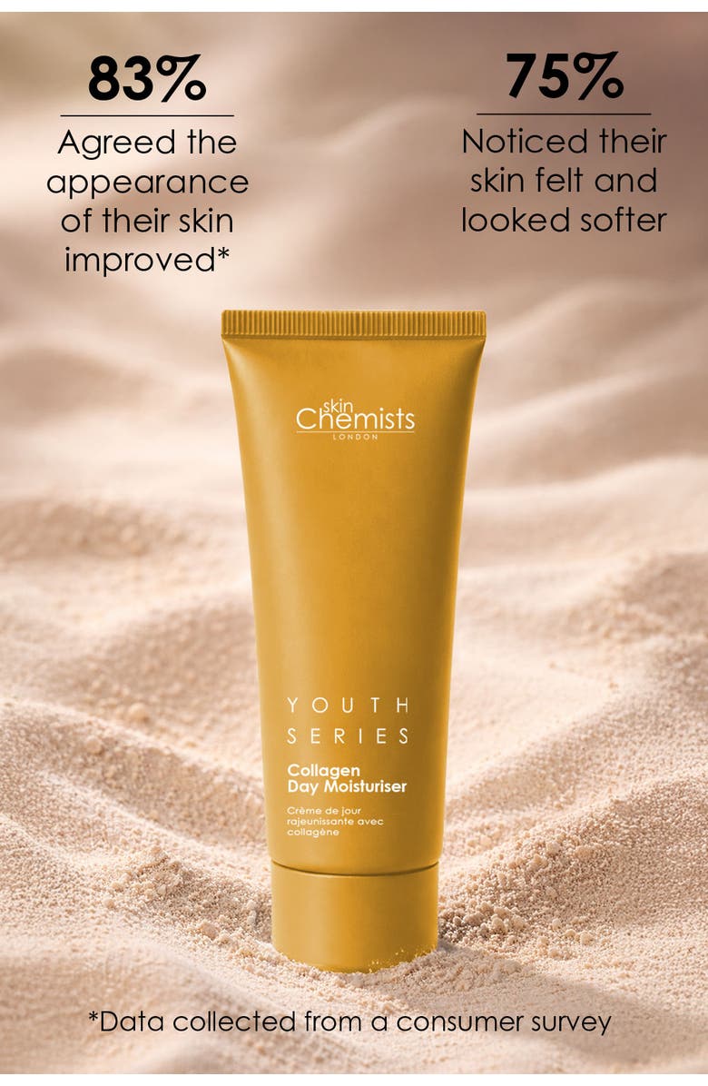 SKINCHEMISTS Youth Series 1% Collagen Day Moisturiser 50ml, Alternate, color, White
