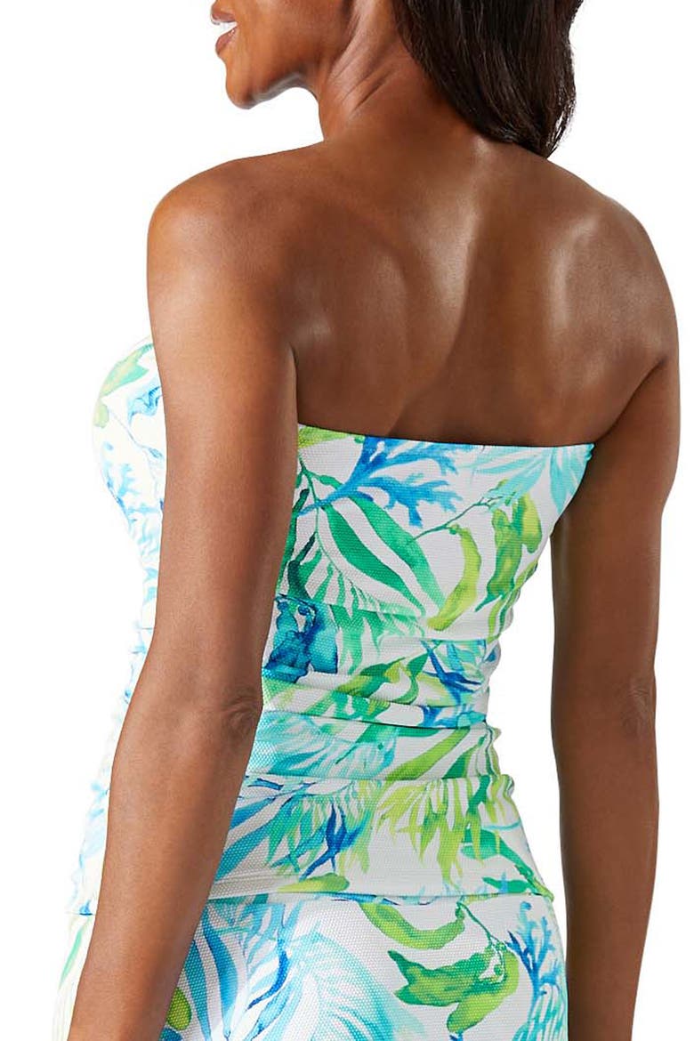 Island Cays Strapless Bandini Top, Alternate, color, WHITE