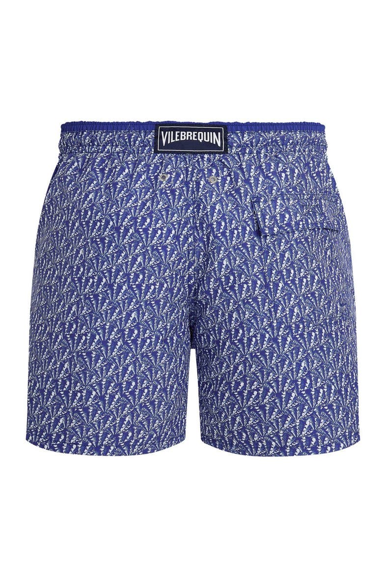 Graphic Swim Trunks, Alternate, color, Royal Sky