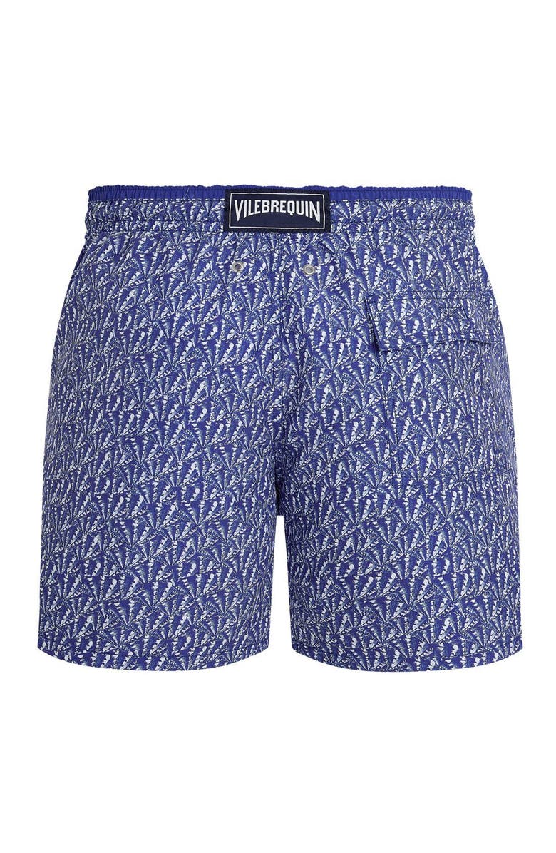 Vilebrequin Graphic Swim Trunks, Alternate, color, Royal Sky