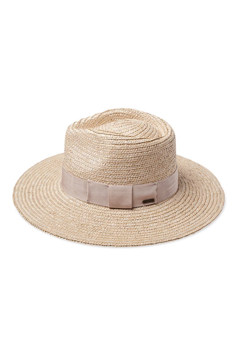 Joanna Straw Hat, Alternate, color, VANILLA