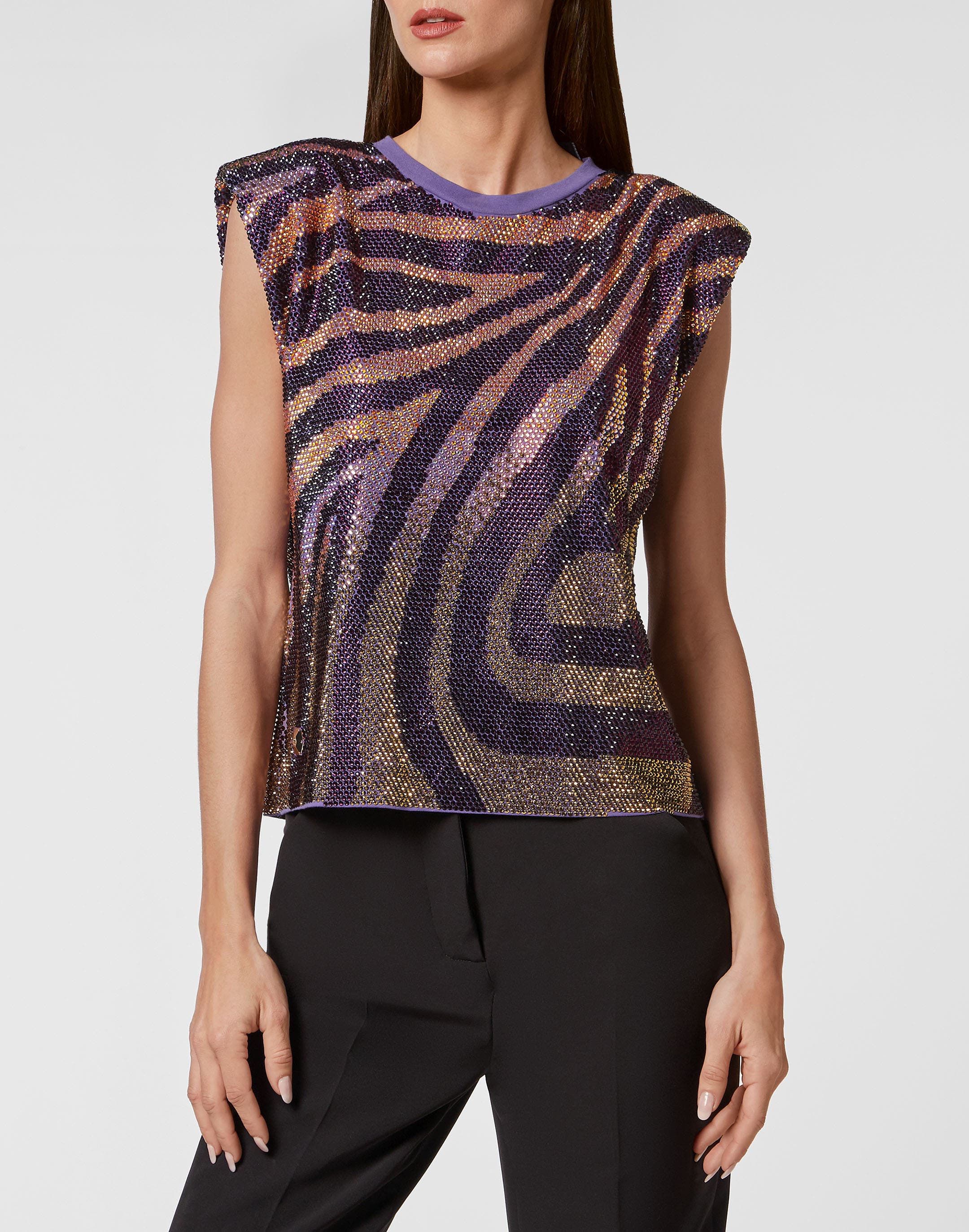 selected purple/lightgold