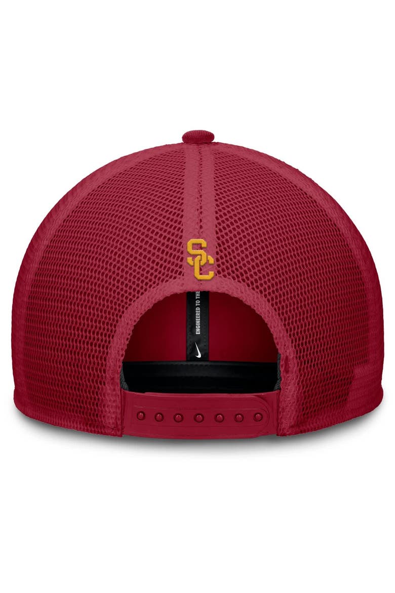Men's Nike Crimson USC Trojans Rise Adjustable Hat, Alternate, color, Crimson