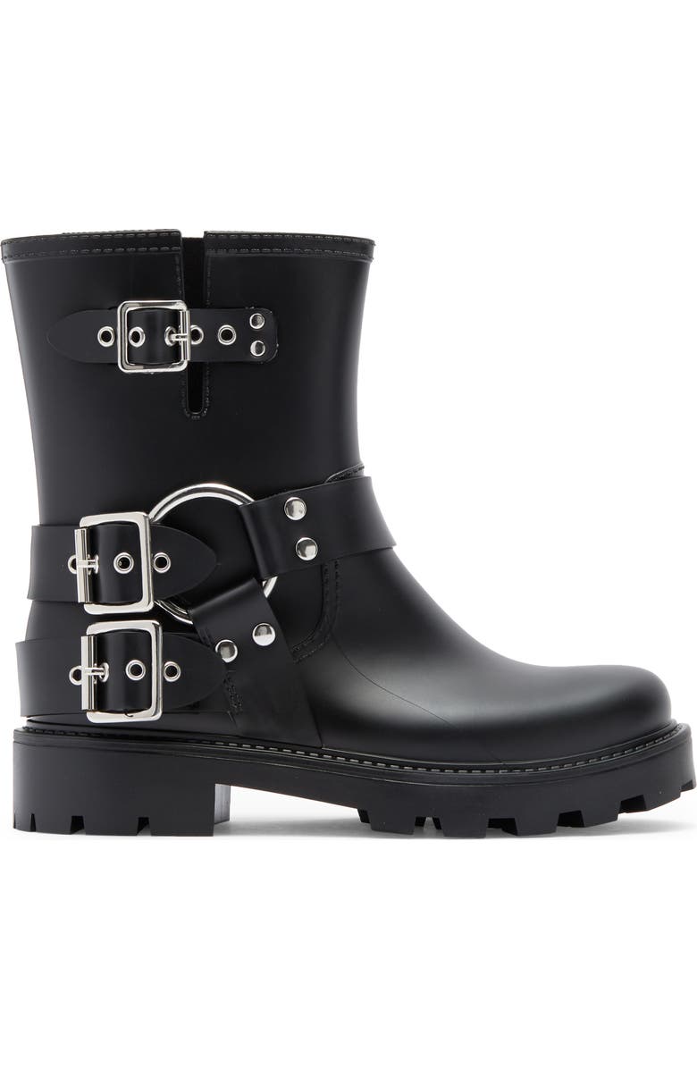 Jeffrey Campbell Dripz Moto Rain Boot, Alternate, color,