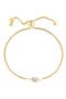 14K Yellow Gold Diamond Butterfly Bracelet - 0.04ct.