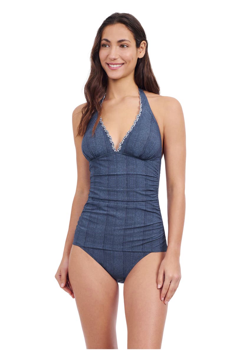 Profile by Gottex Isabelle Halter Tankini, Main, color,