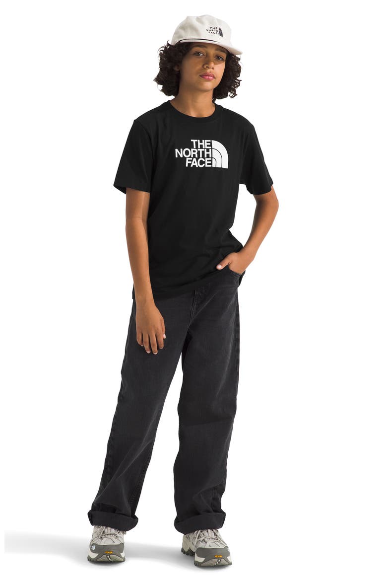 Kids' Teen Evolution Half Dome Graphic T-Shirt, Alternate, color, TNF BLACK