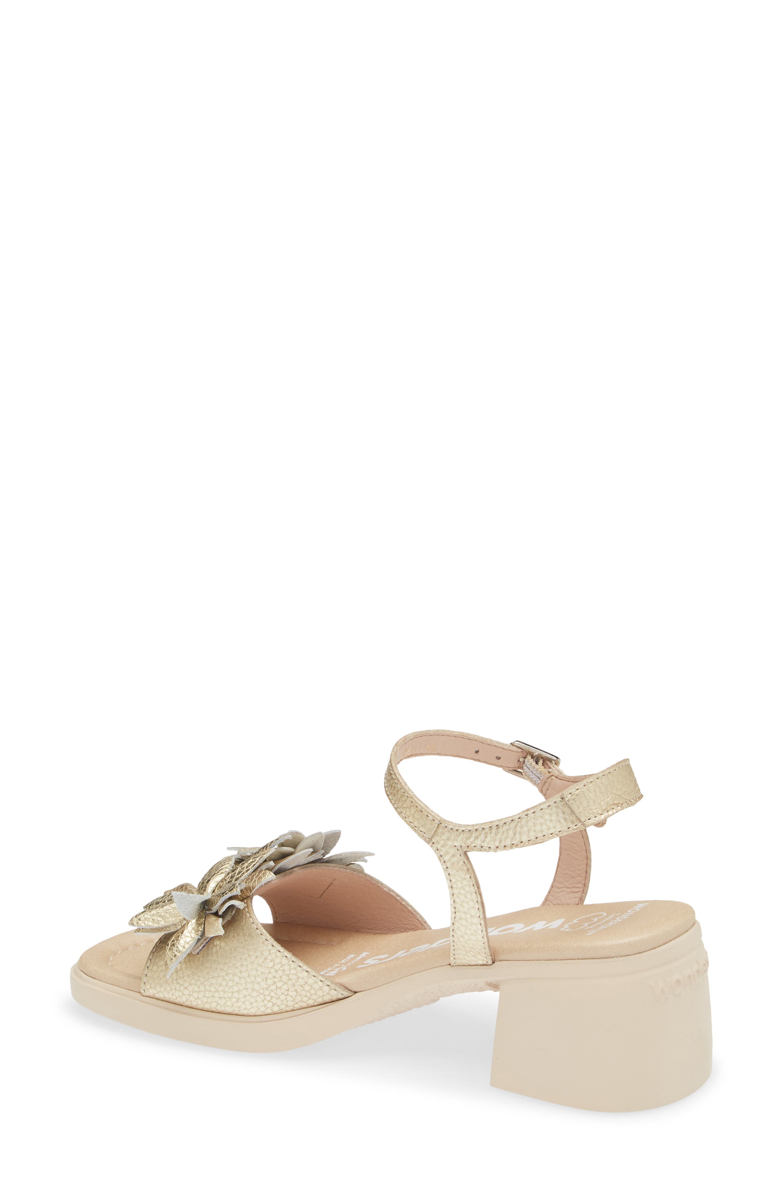 Flower Ankle Strap Slide Sandal - image 4