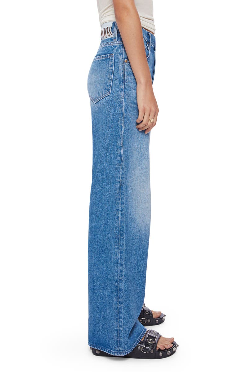 MOTHER The Mid Rise Double Dip Nerdy Flare Jeans, Alternate, color,