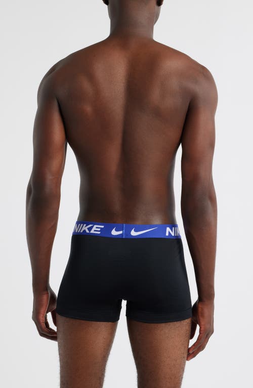 Nike 3-pack Dri-fit Essential Micro Trunks In Black