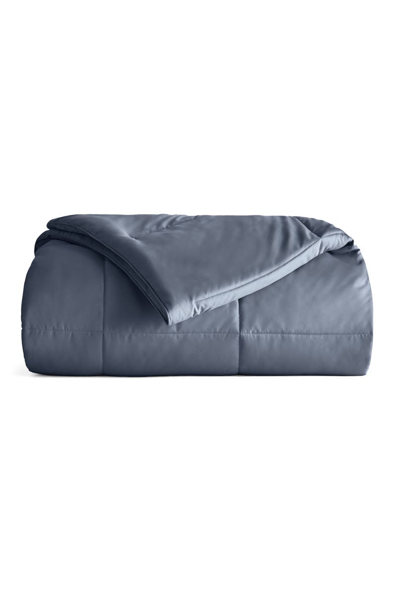 All Season Premium Down Alternative Solid Comforter, Main, color, STONE