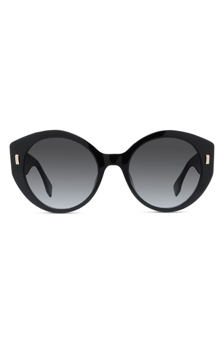 Fendi 'Fendi First 53mm Square Sunglasses, Main, color,