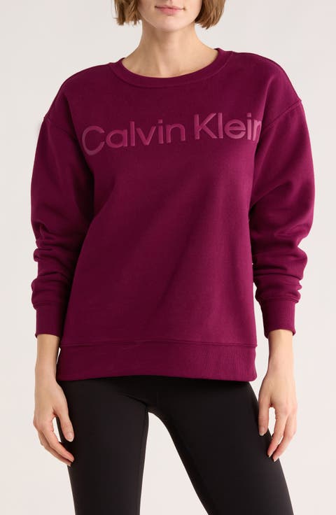 Puff Print Fleece Sweatshirt