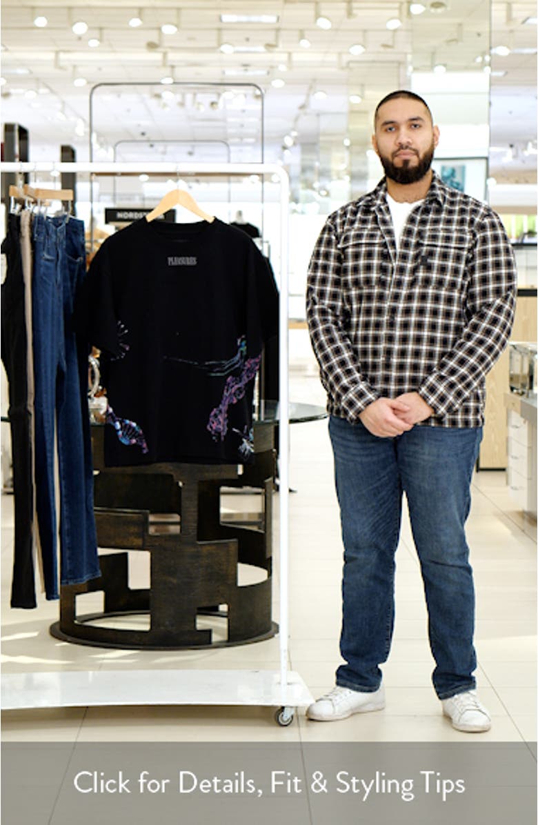 Jellyfish Logo Embroidered Graphic T-Shirt, sales video thumbnail