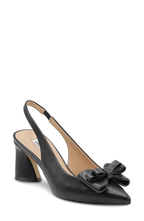 Astrid Slingback Pointed Toe Pump (Women)