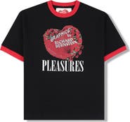 PLEASURES x Richard Bernstein Cake Ringer Graphic T-Shirt
