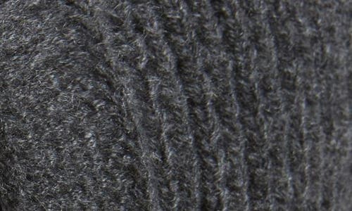 Johnstons Of Elgin Waffle Stitch Cashmere & Silk Snood In Gray