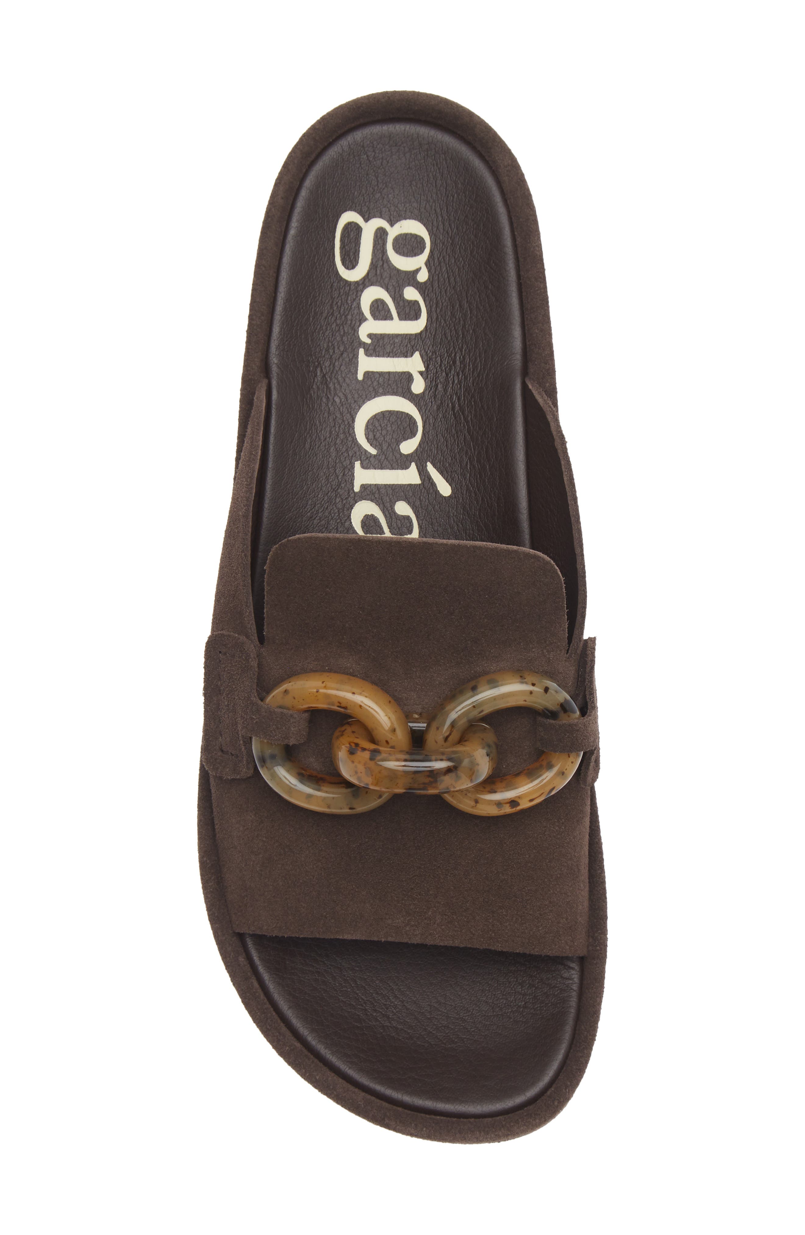 Pedro Garcia Lua Slide Sandal, Alternate, color, Brown Castoro-Tortoise