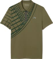 Lacoste Half Zip Polo