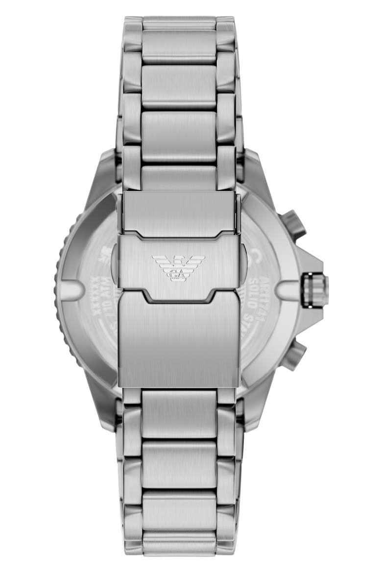 World Explorer Solar Chronograph Bracelet Watch, 43.5mm, Alternate, color, SILVER