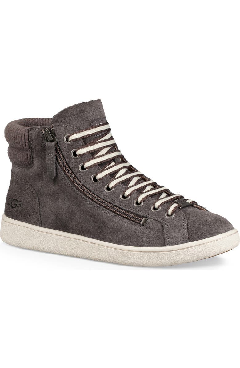 UGG<sup>®</sup> Olive High Top Sneaker, Main, color,