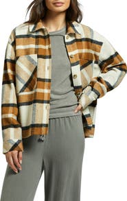 Brixton Bowery Plaid Flannel Button-Up Shirt