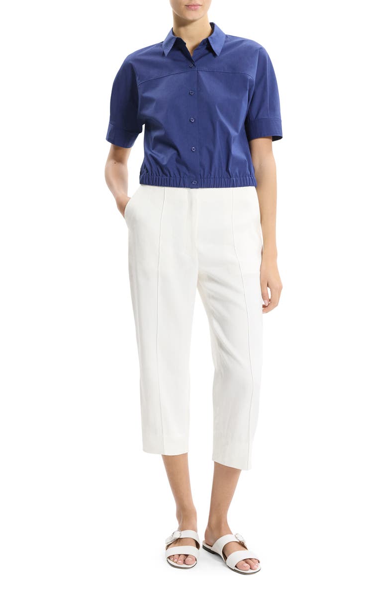Theory Elastic Waist Shirt, Alternate, color,