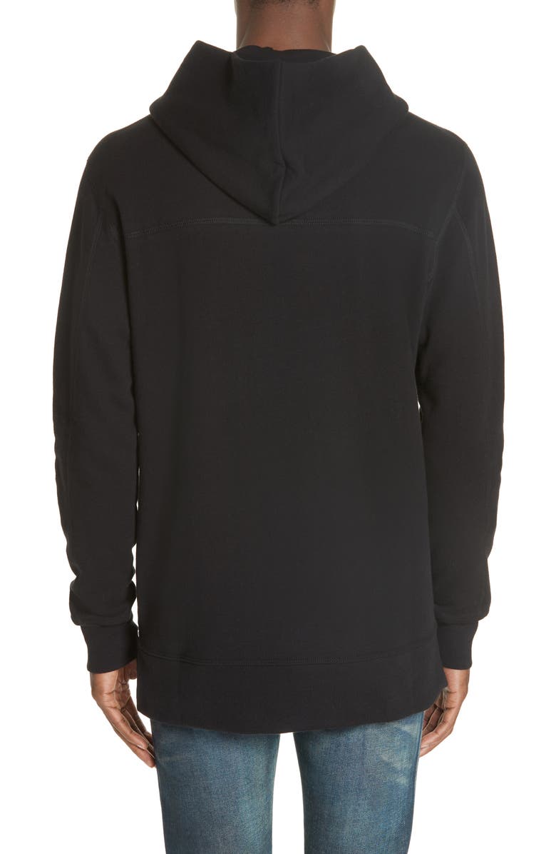 John Elliott Villain Slim Fit Fleece Hoodie, Alternate, color, 
