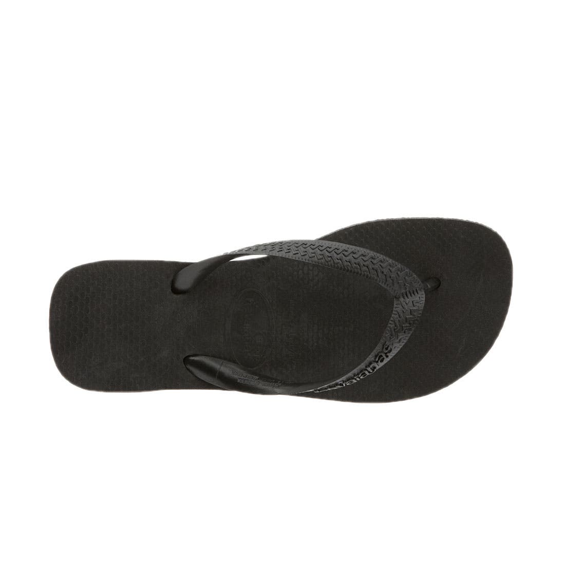 Havaianas 'Top' Sandal, Alternate, color, Black