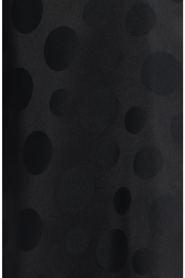 Tonal Dot Camp Shirt, Alternate, color, BLACK