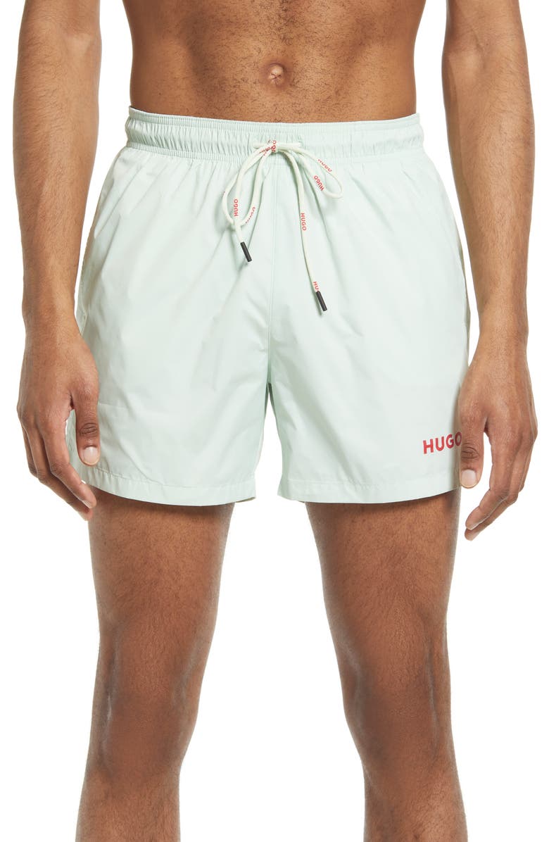 BOSS HUGO BOSS Haiti Swim Trunks, Main, color, 