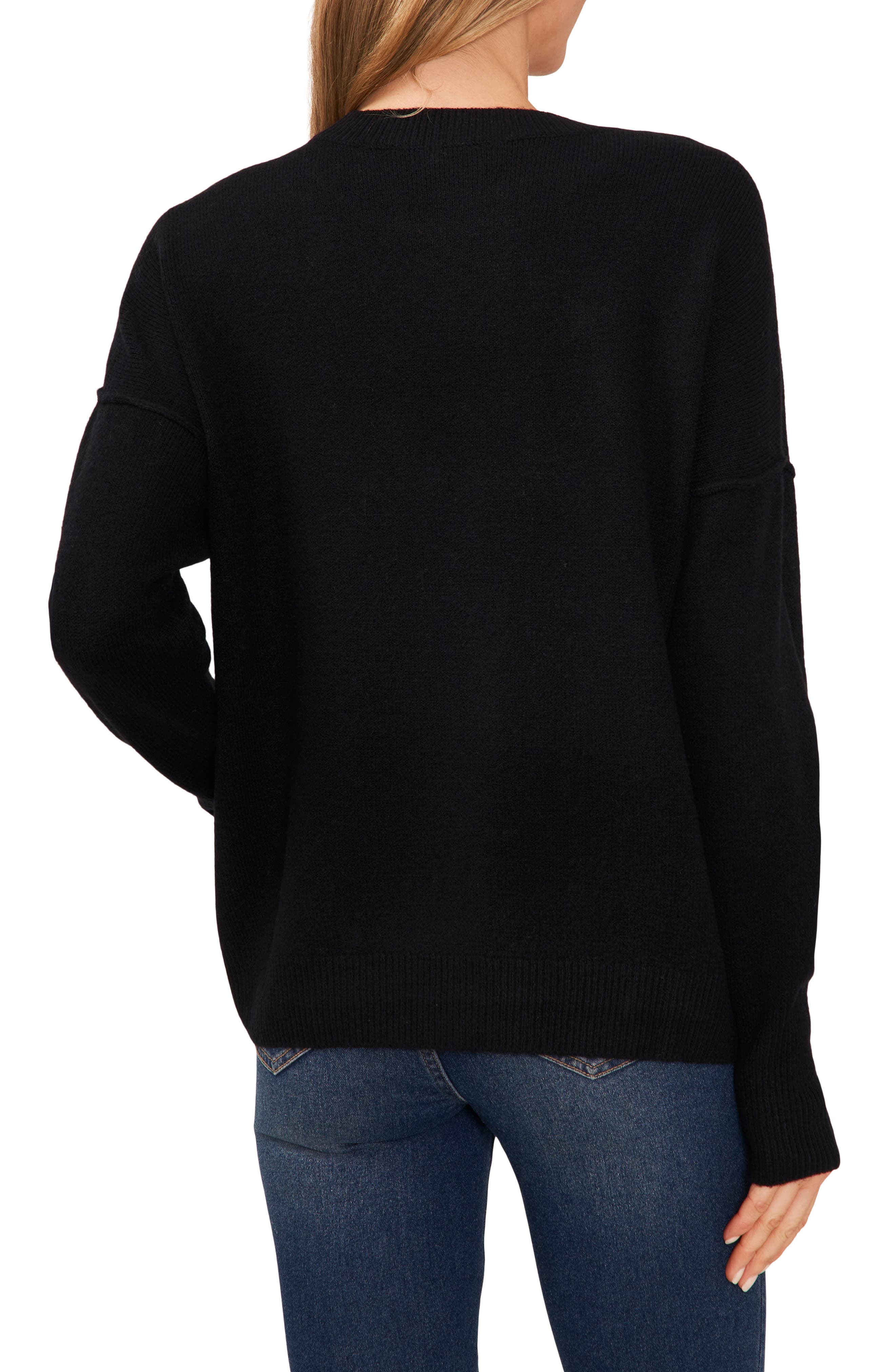 Love Beaded Crewneck Sweater - image 2
