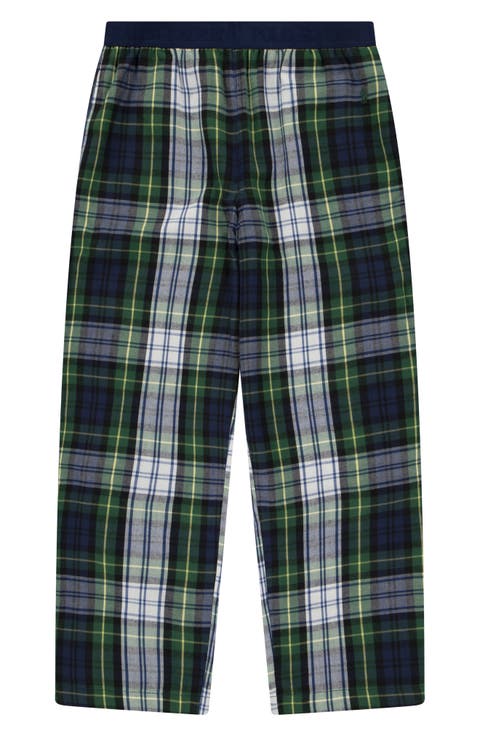 Kids' Plaid Woven Pajama Pants