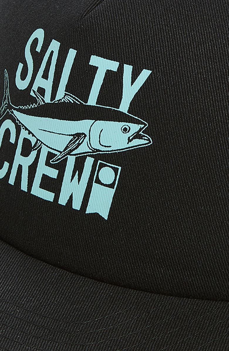 Salty Crew Kids' Good Times Trucker Hat, Alternate, color, True Black