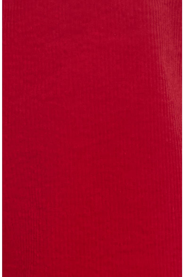 Rebels Low Rise Wide Leg Corduroy Pants, Alternate, color, CRIMSON