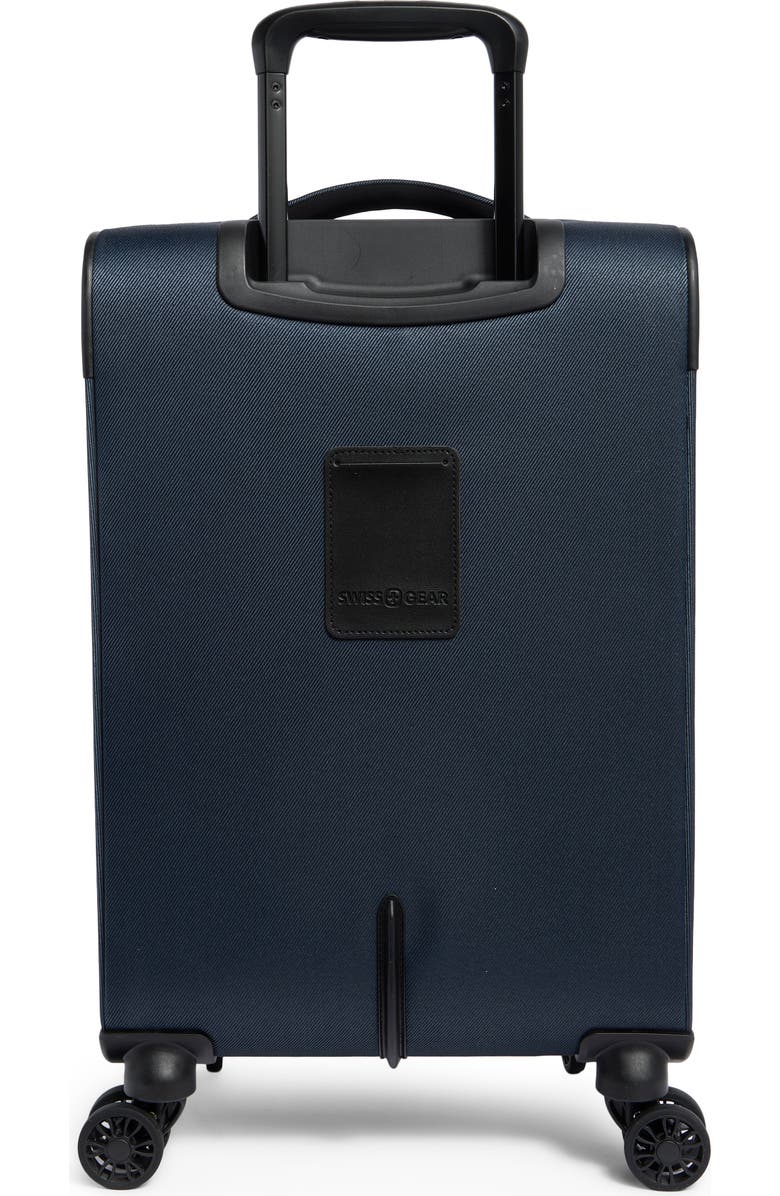 SWISSGEAR 19-Inch Softside Spinner Carry-On Luggage, Alternate, color, Navy
