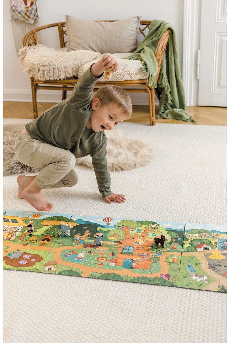 Happy Farm Activity Story Puzzle, Alternate, color, Multi / Yellow