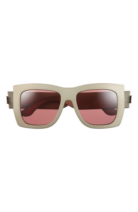 54mm Rectangular Sunglasses
