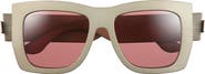 Gucci 54mm Rectangular Sunglasses