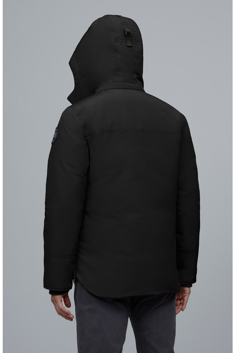 Maitland Black Label Slim Fit Down Fill Parka, Main, color, BLACK - NOIR