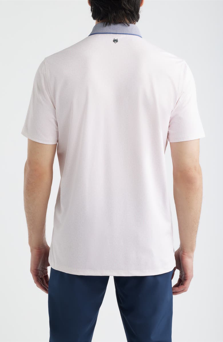 Greyson Coral Dreams Performance Polo, Alternate, color, Pink Sky